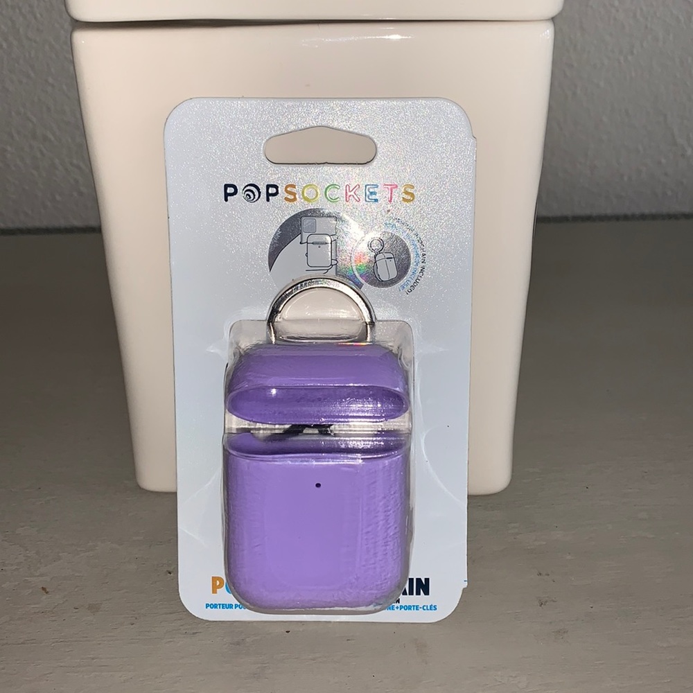 PopSockets - PopGrip Holder Case for Apple AirPods